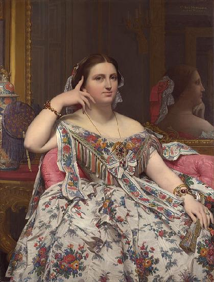 Jean Auguste Dominique Ingres Madame Paul-Sigisbert Moitessier